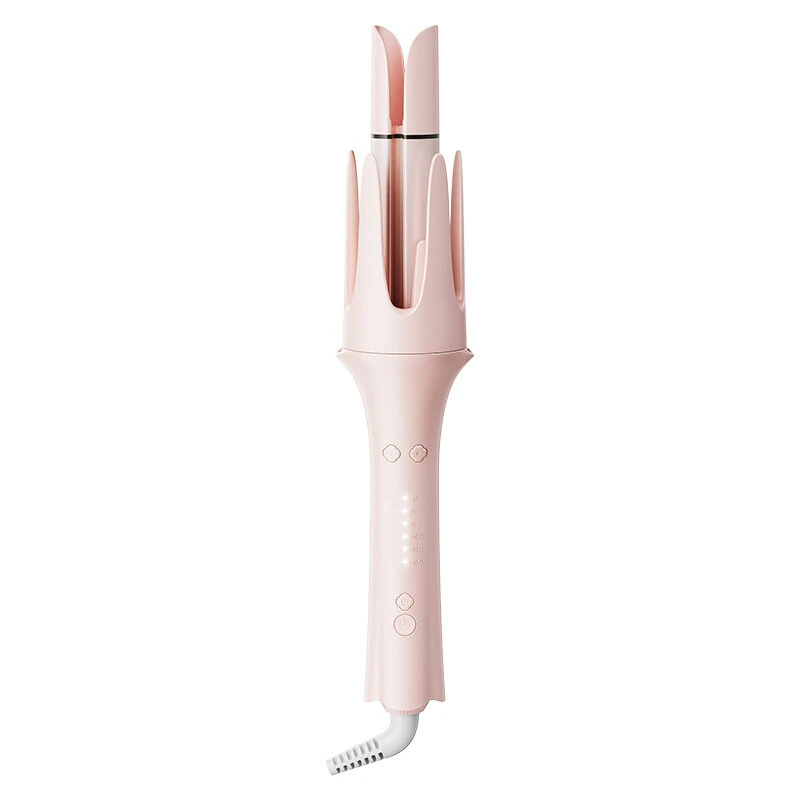(image for) 4 In 1 Automatic Curling Iron Egg Roll 3 Levels Heating Adjustable 38mm One-Button Big Wave Curling Iron Hair Straightener